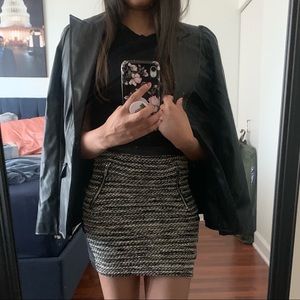 BB Dakota Leather Black Jacket